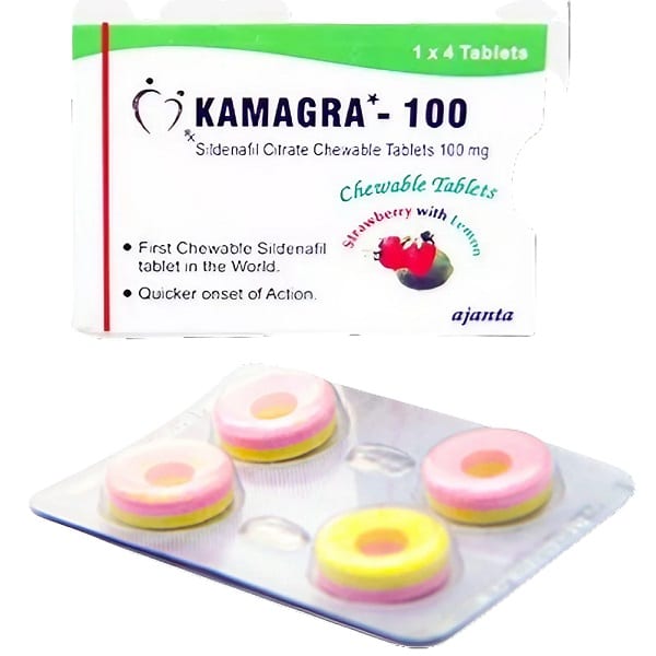 Kamagra polo 100 (Chewable) | Comprimés à croquer